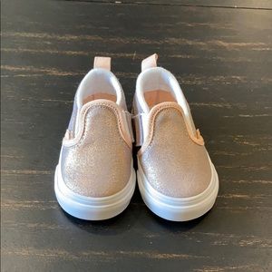 Vans toddler slip ons